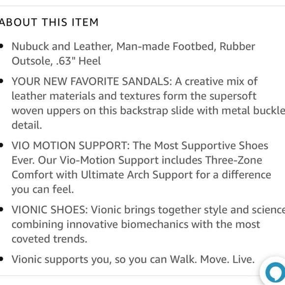 Vionic flat Tan and Cream Sandals with Crisscross Straps shoes - Picture 13 of 13